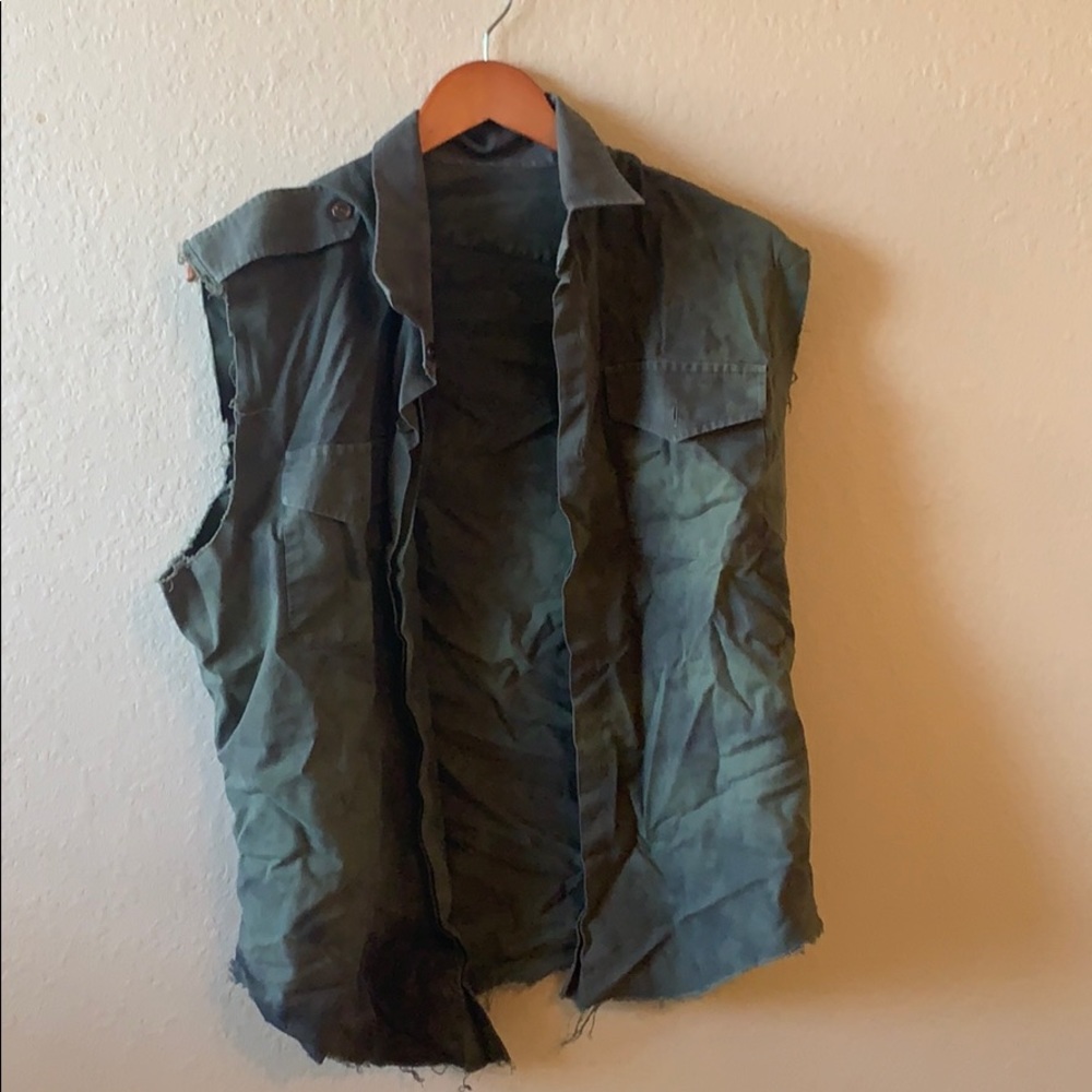Military vest from urban outfitters